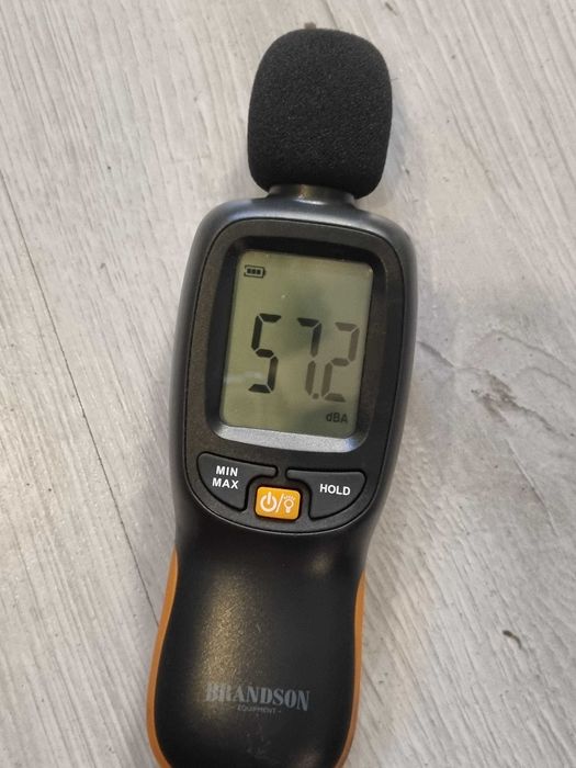Aparat masura Brandson presiune sonora in decibeli decibelmetru