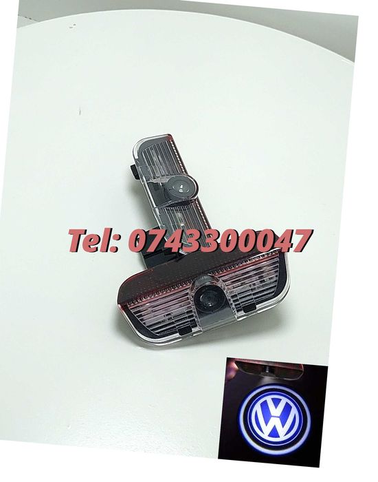 proiectoare portiere dedicate logo vw portiera led laser emblema
