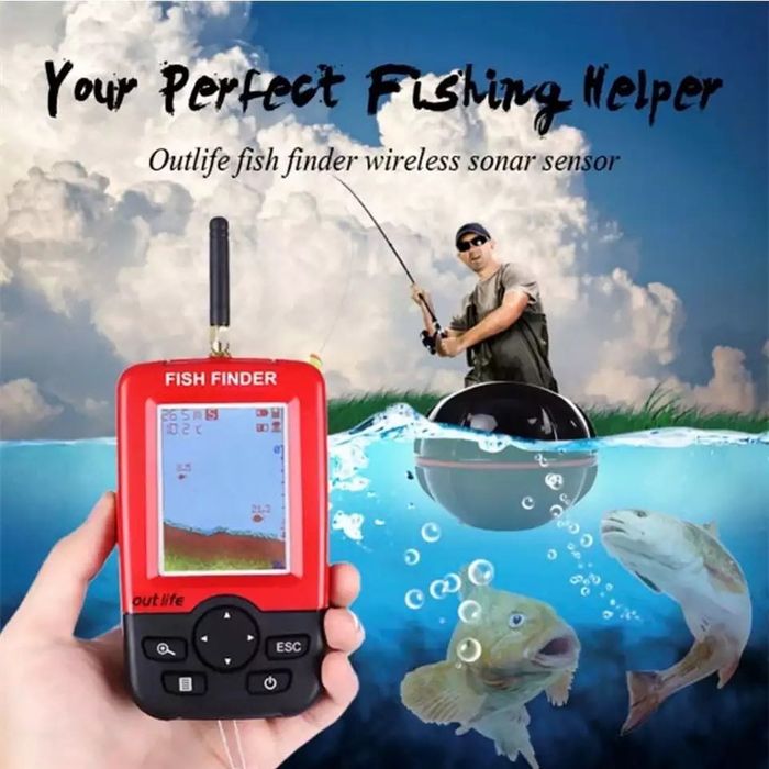 2023 Fish Finder Sonar Безжичен сонар за риболов сонари за риба