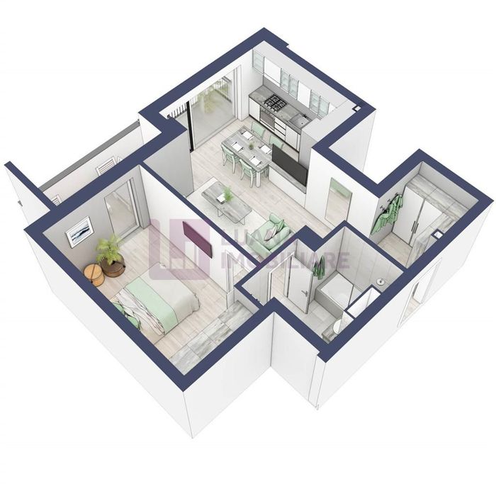 Apartament 2 camere PREMIUM | Turnisor | boxa | lift |