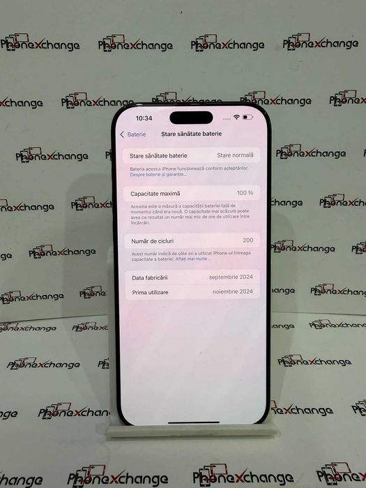 iPhone 16 Pro Max Black Neverlocked 256GB