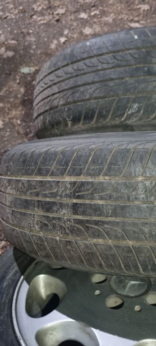 Продаю диски с резиной R 15 mercedes мерседес