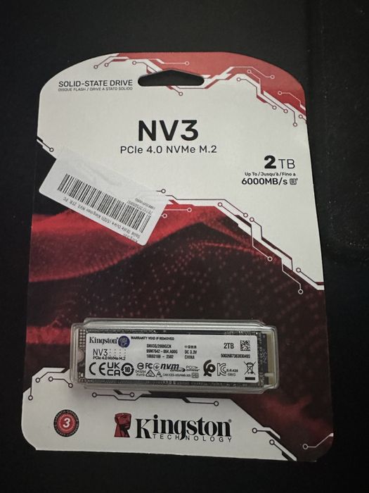 SSD M.2 Kingston NV3 2TB