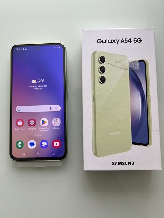 Samsung Galaxy A54 5G 128GB - НЕИЗПОЛЗВАН