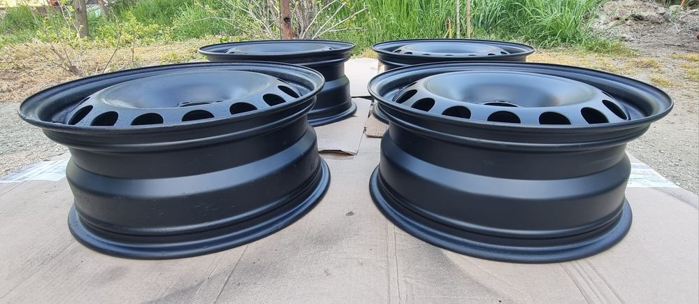 Set jante de tablă originale VW/AUDI 5x100 R16