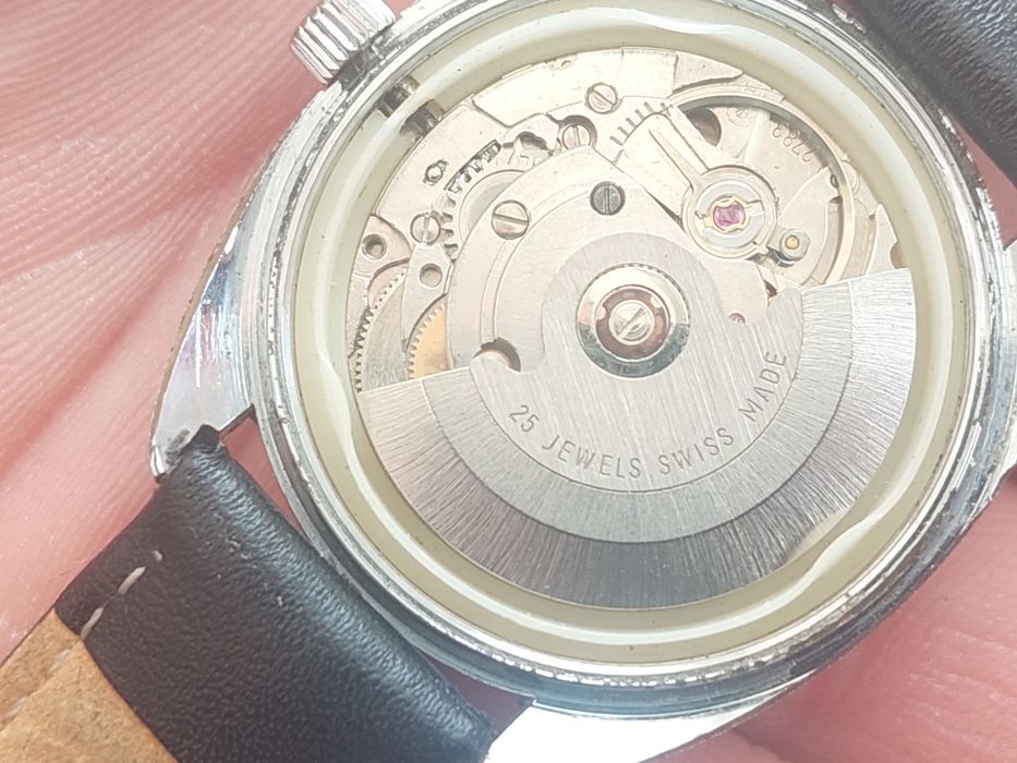 Ceas Britscar automatic cu mecanism Eta 2783, colectie vintage
