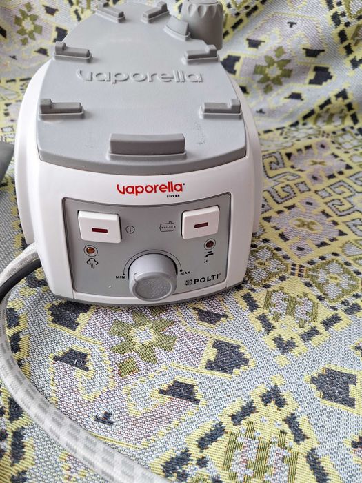 Statie de calcat Polti Vaporella Silver, Talpa Aluminiu, 1750 W