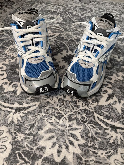 Balenciaga Runner Blue White