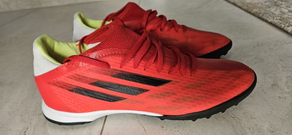 Ghete fotball Adidas  X Speedflow.3 TF 'Solar Red'