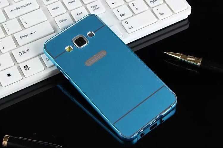 Husa / Bumper aluminiu + spate Acril Samsung Galaxy A5 2016, J1 2016