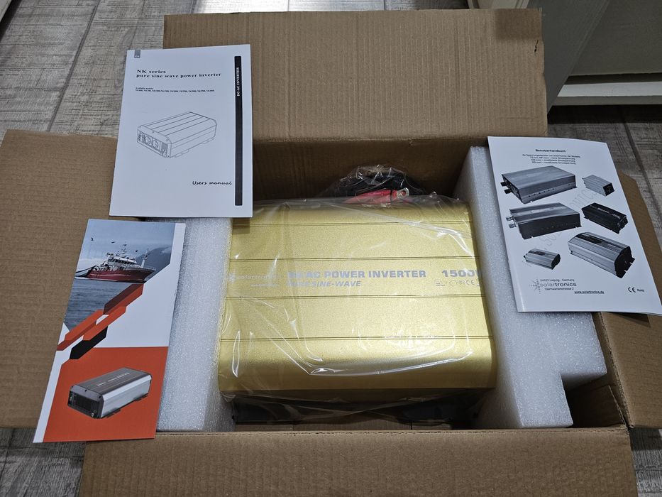 Invertor 12v-220v,1500w-3000w varf,unda pura