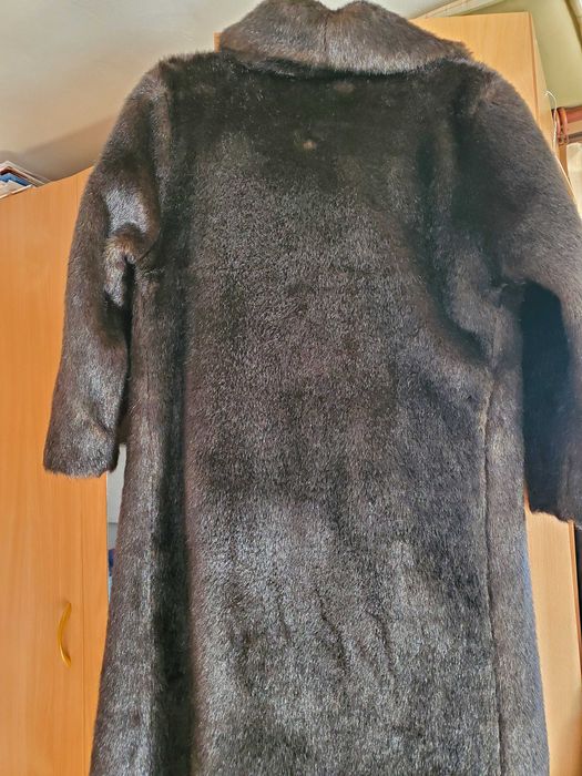 Haina de blana lunga sintetica