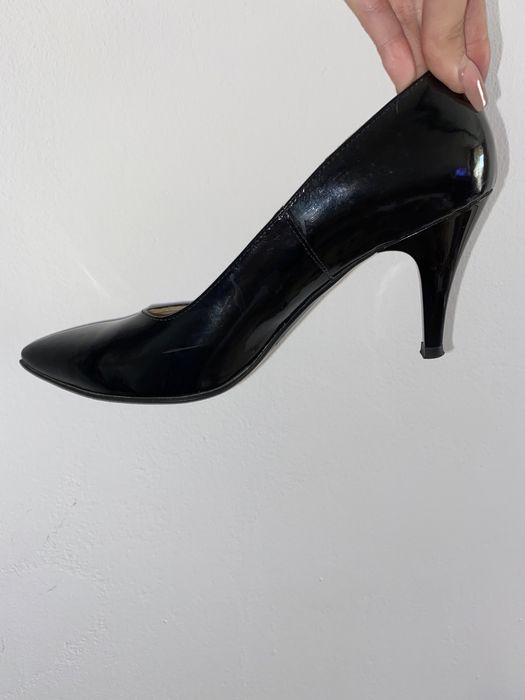 Pantofi stiletto negri