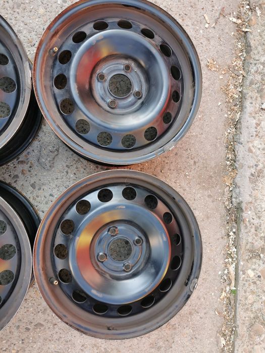 Set Jante Oțel Ford 16' 4x108 6 1/2 j Et 37.5 + Senzori presiune