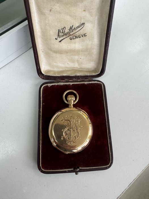 Златен Часовник Demi Chronometre  18 К. Geneva 1904 г