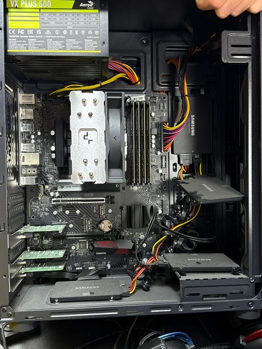 Компоненты компютера снизу цена