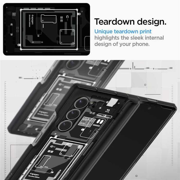 Carcasa Spigen Ultra Hybrid Pro compatibila cu Samsung Galaxy Z Fold 6