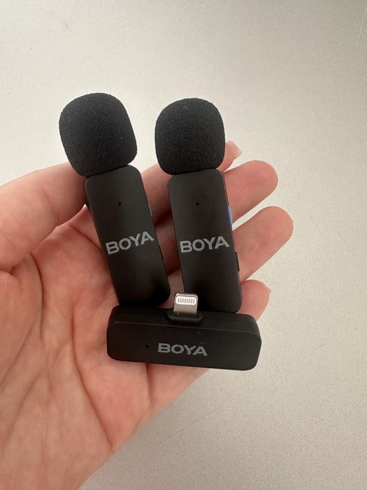 Петличный микрофон boya