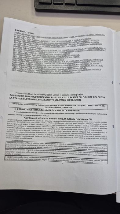 Teren  Giroc  Rodnei  P+2E