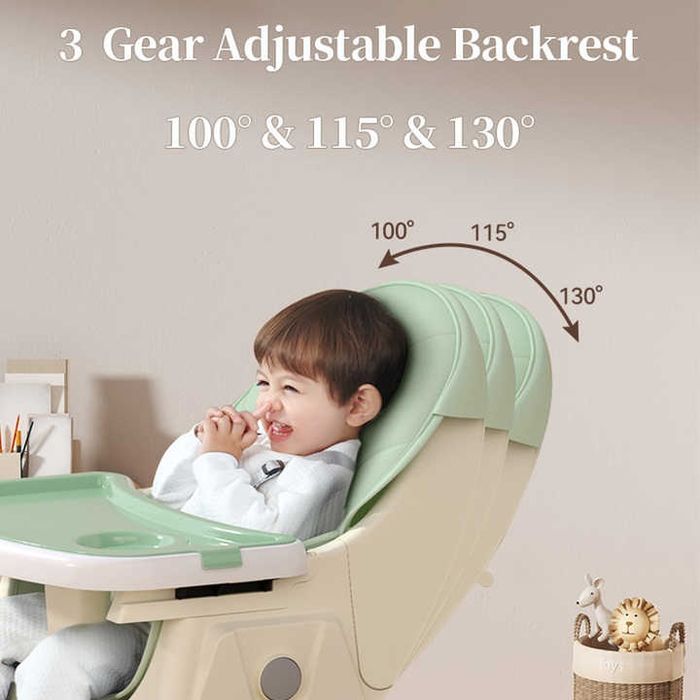 4 в 1, детский складной стул-качалка для кормления.