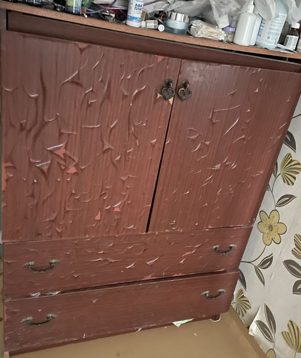 Комод старый советский, винтаж. Под реставрацию