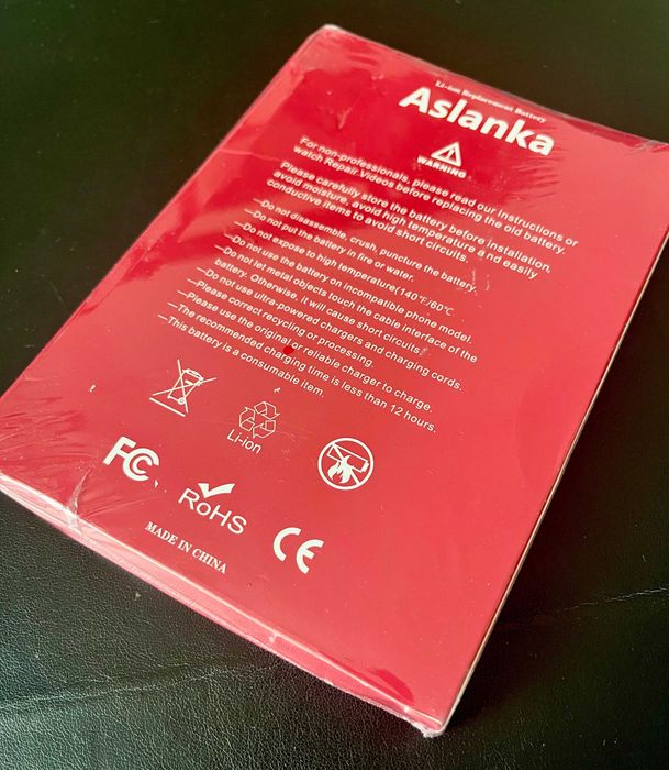 Baterie nouă iPhone X (10) - super capacitate 3800 mAh Li-ion + kit schimbare inclus (SUA)