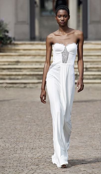 Рокля Elisabetta Franchi бяла