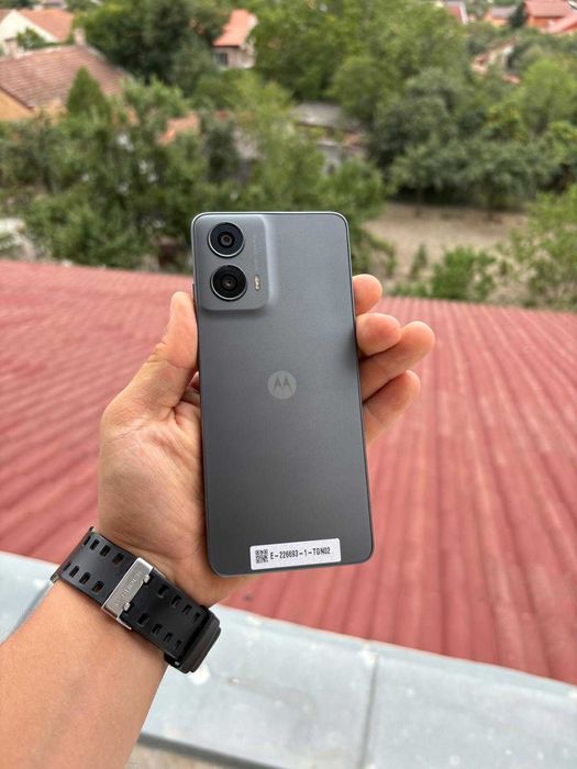 Motorola Moto G24,Matte Charcoal,Dual SIM,Memorie 128GB,4GB RAM - NOU
