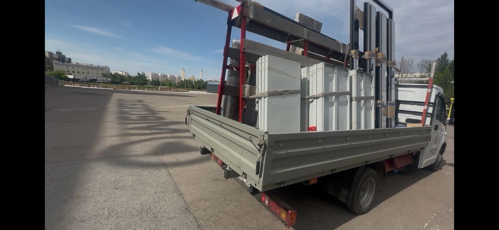 Газель с пирамидой, грузоперевозки