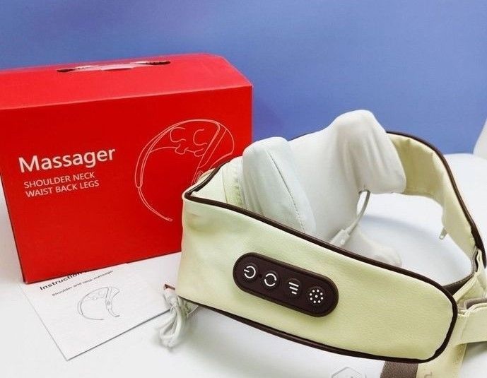 Aparat de masaj pentru gât și umeri cu funcție de încălzire