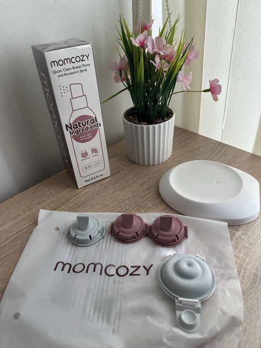 Резервни части за помпа за кърма Momcozy M9 + подарък спрей за почистване на помпата