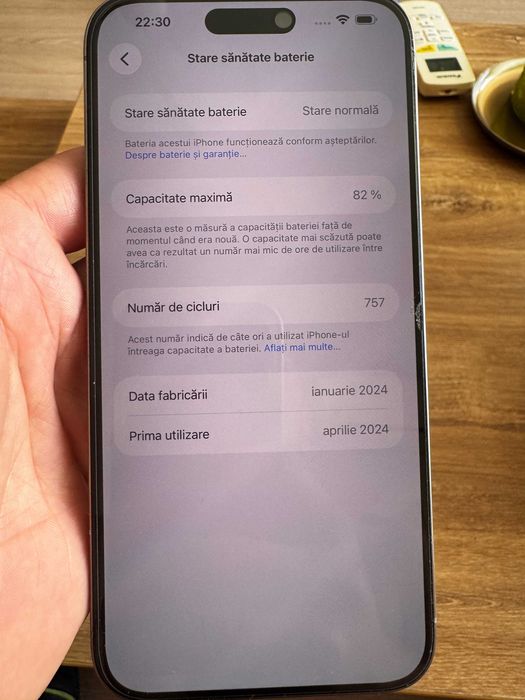 iPhone 15 Pro Max 256 GB White Titanium