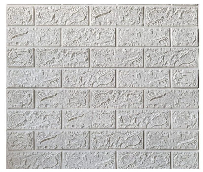 Декоративен 3D тухлен тапет за стени от PE пяна 77х70 см.