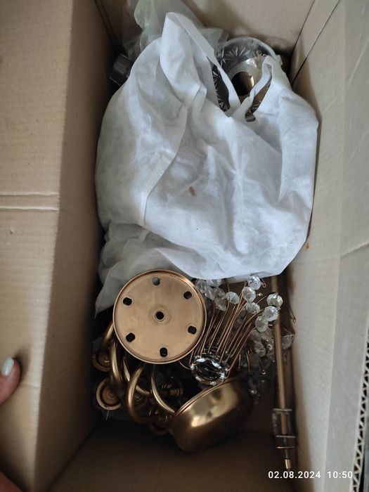 Люстра хрустальная