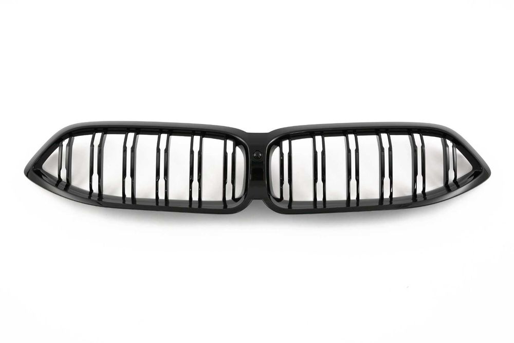 Grile Nari Duble M BMW Seria 8 G14 G15 G16 LCI 2022+,  Negru Lucios