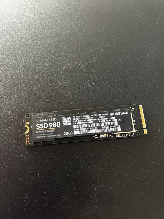 Ssd m2 samsung 256gb