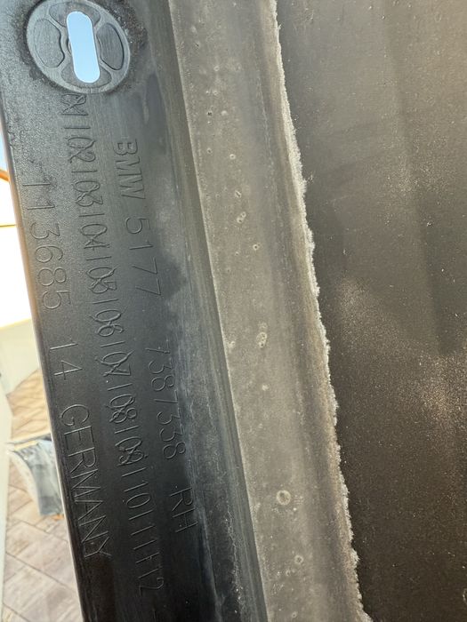 Bara fata G30/Bara spate praguri G30/Grile bara g30/ornament proiector