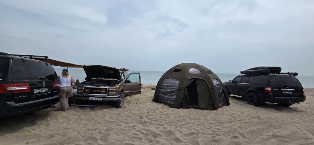 Надувной шатер dara camping