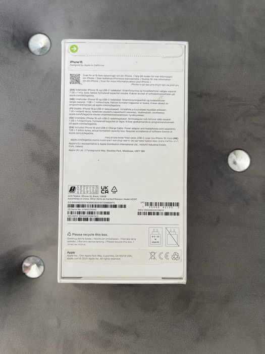 Iphone 16 Black 128gb