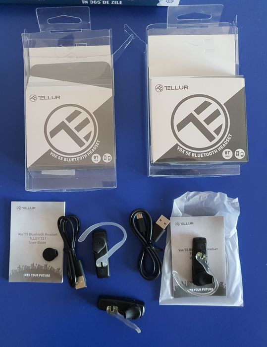 Căști bluetooth set 3 bucăți