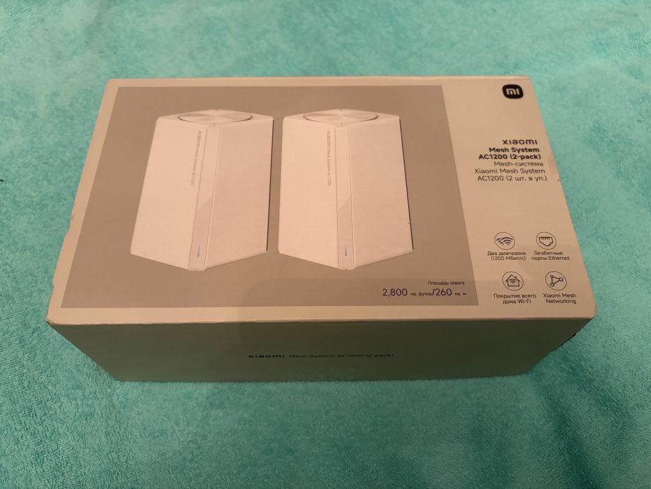 Xiaomi Mesh System AC1200 (2 pack) роутер