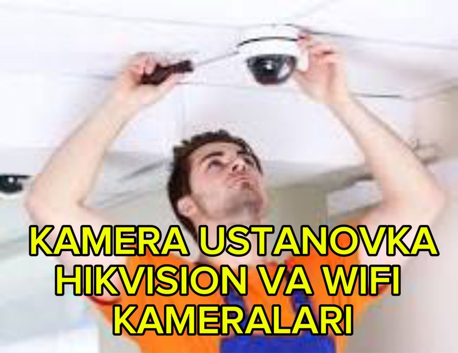 Kamera Ustanovka IP-HD-Wifi kameraLa ustanovka qilamiz