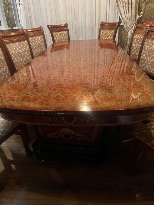 Stol stul 12 kishilik