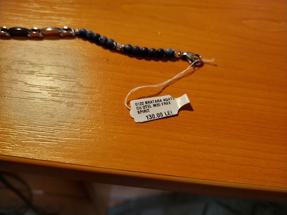 Bratara noua, de barbati, cu pietre FREE SPIRIT