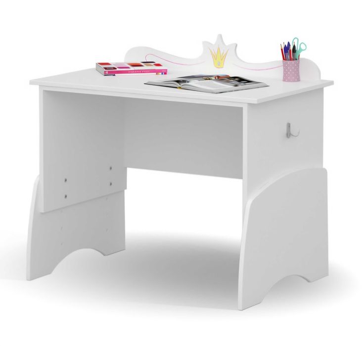 Set mobilier MOBEXPERT pat printesa 90×170 cm si birou 100cm