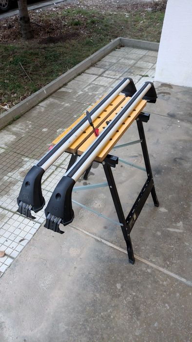 Toyota Hilux 2008-2015 Нов Багажник за покрив (греди, релси, рейлинг)