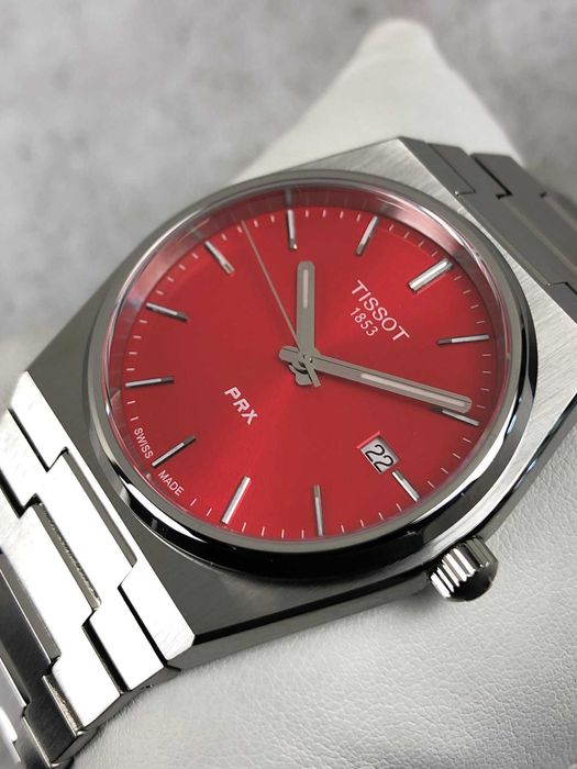 Ceas Tissot PRX ROSU 40mm T137 . 410 . 11 . 421 . 00