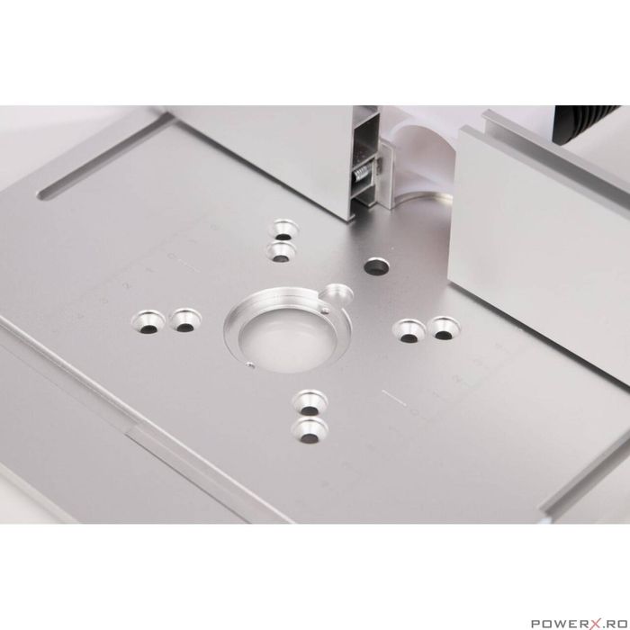 Masa pentru freza, din aluminiu, 23 x 20 cm, pentru a crea propria