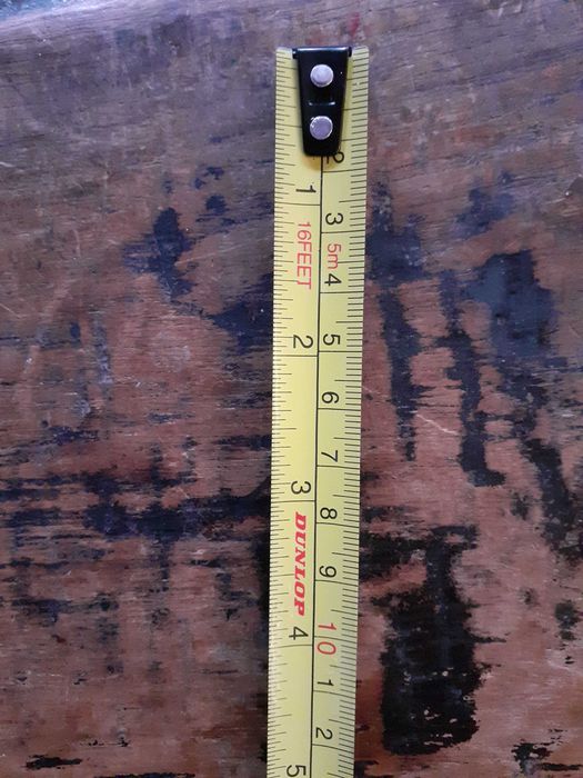 рулетка антикварна рядкост, професионална Дънлоп Dunlop 5 метра