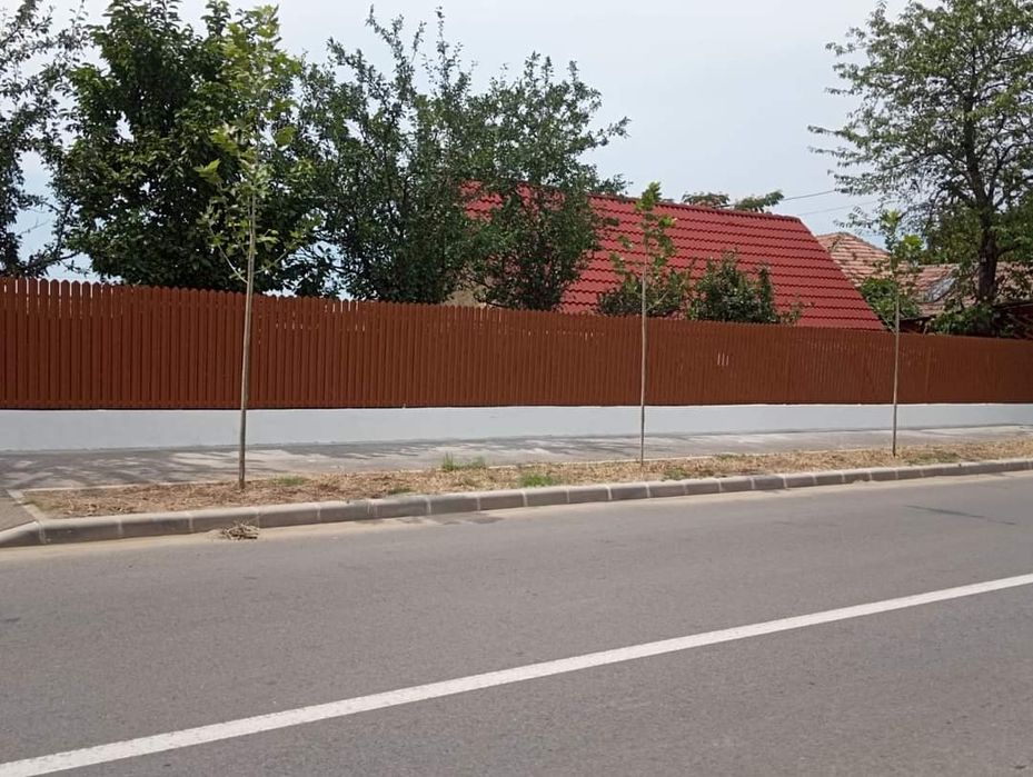 Garduri si porti din sipca metalica, panou stil jaluzele, tabla, plasa